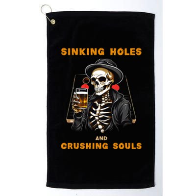 Cornhole Platinum Collection Golf Towel