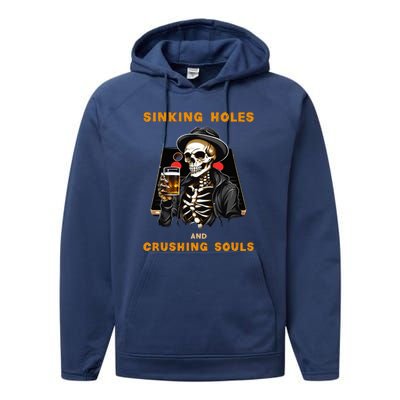 Cornhole Performance Fleece Hoodie