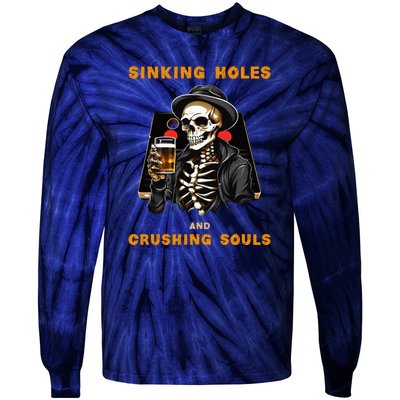 Cornhole Tie-Dye Long Sleeve Shirt