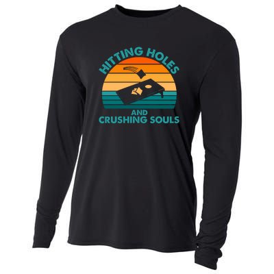 Cornhole Cooling Performance Long Sleeve Crew