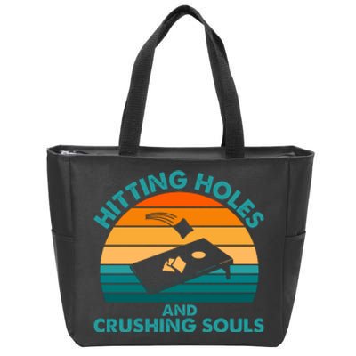 Cornhole Zip Tote Bag