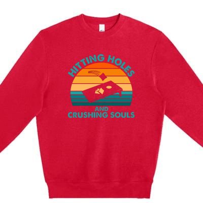 Cornhole Premium Crewneck Sweatshirt