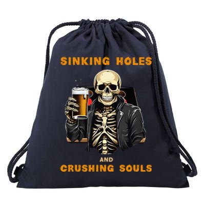 Cornhole Drawstring Bag