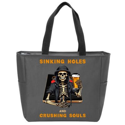 Cornhole Zip Tote Bag