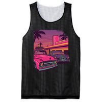 Classic Cruise Old School Retro Vintage Car Mesh Reversible Basketball Jersey Tank