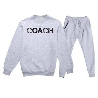 Coach Premium Crewneck Sweatsuit Set