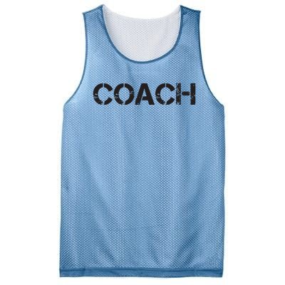 Coach Mesh Reversible Basketball Jersey Tank