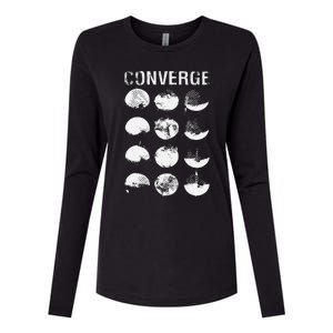 Converge Womens Cotton Relaxed Long Sleeve T-Shirt