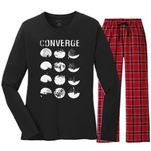 Converge Women's Long Sleeve Flannel Pajama Set 