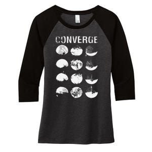 Converge Women's Tri-Blend 3/4-Sleeve Raglan Shirt