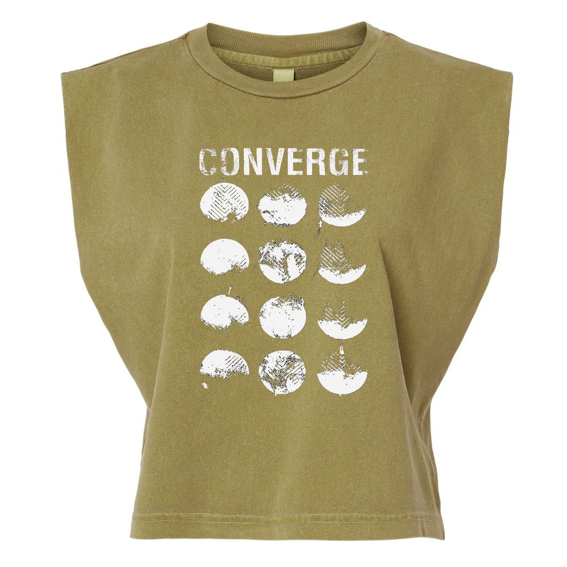 Converge Garment-Dyed Women's Muscle Tee