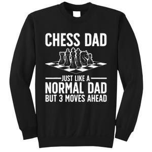 Cool Chess Player Art For Men Dad Knight Chess Lovers Pieces Sweatshirt