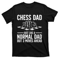 Cool Chess Player Art For Men Dad Knight Chess Lovers Pieces T-Shirt