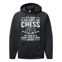 Cool Chess Players Art For Men Kids Chess Lover Novelty Performance Fleece Hoodie