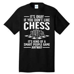 Cool Chess Players Art For Men Kids Chess Lover Novelty Tall T-Shirt