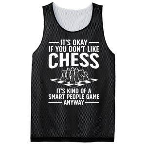 Cool Chess Players Art For Men Kids Chess Lover Novelty Mesh Reversible Basketball Jersey Tank