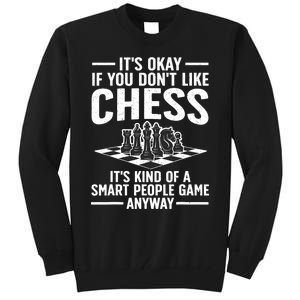 Cool Chess Players Art For Men Kids Chess Lover Novelty Tall Sweatshirt