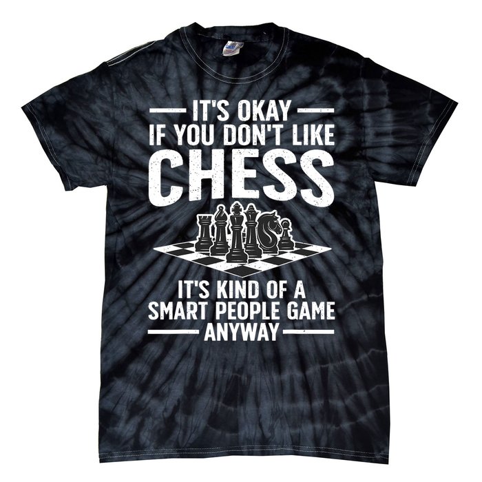 Cool Chess Players Art For Men Kids Chess Lover Novelty Tie-Dye T-Shirt