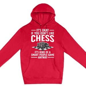 Cool Chess Players Art For Men Kids Chess Lover Novelty Premium Pullover Hoodie