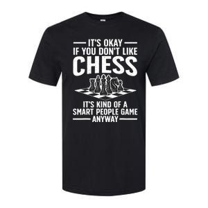 Cool Chess Players Art For Men Kids Chess Lover Novelty Softstyle CVC T-Shirt