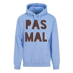 Chic Cute Pas Mal Not Bad Saying French Travel Language Unisex Surf Hoodie