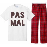 Chic Cute Pas Mal Not Bad Saying French Travel Language Pajama Set