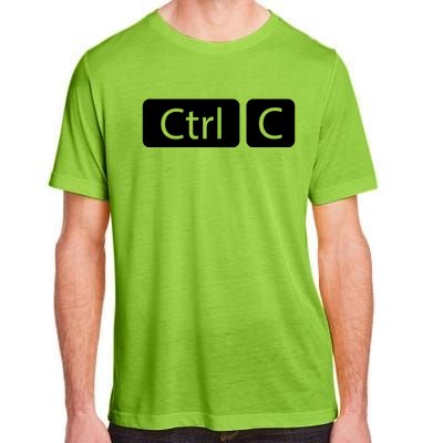 Control Copy Paste Ctrl+c Gift Adult ChromaSoft Performance T-Shirt