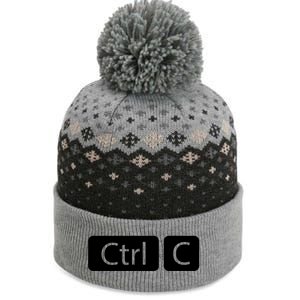 Control Copy Paste Ctrl+c Gift The Baniff Cuffed Pom Beanie