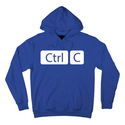 Control Copy Paste Ctrl+c Gift Hoodie