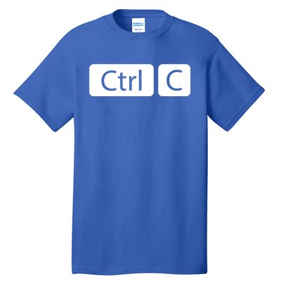 Control Copy Paste Ctrl+c Gift Tall T-Shirt