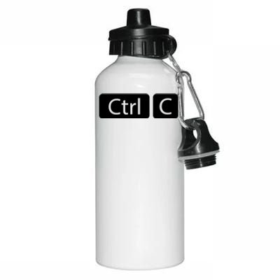 Control Copy Paste Ctrl+c Gift Aluminum Water Bottle