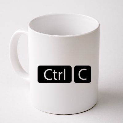 Control Copy Paste Ctrl+c Gift Coffee Mug