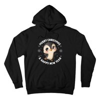 Cute Christmas Penguin Merry Christmas & Happy New Year Hoodie