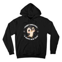 Cute Christmas Penguin Merry Christmas & Happy New Year Tall Hoodie