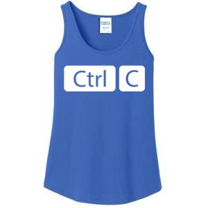 Control Copy Paste Ctrl+c Gift Ladies Essential Tank