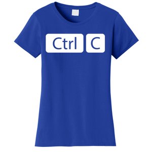 Control Copy Paste Ctrl+c Gift Women's T-Shirt