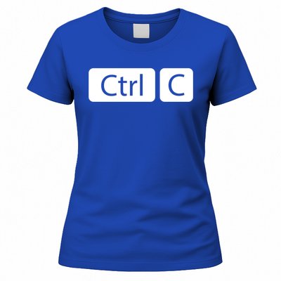 Control Copy Paste Ctrl+c Gift Women's T-Shirt