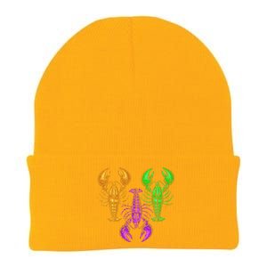 Carnival Costume Party Parade Crawfish Lover Gift Mardi Gras Knit Cap Winter Beanie