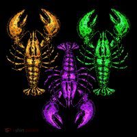 Carnival Costume Party Parade Crawfish Lover Gift Mardi Gras Tall T-Shirt
