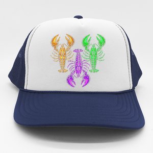 Carnival Costume Party Parade Crawfish Lover Gift Mardi Gras Trucker Hat