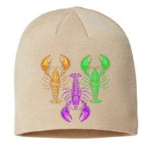 Carnival Costume Party Parade Crawfish Lover Gift Mardi Gras Sustainable Beanie