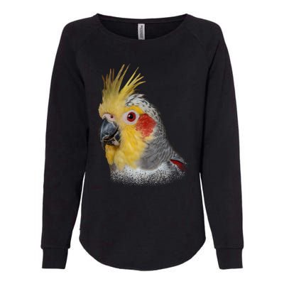 Captivating Cockatiel Portrait Womens California Wash Sweatshirt