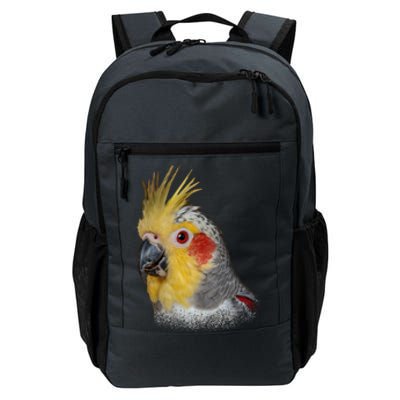 Captivating Cockatiel Portrait Daily Commute Backpack