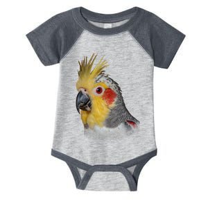 Captivating Cockatiel Portrait Infant Baby Jersey Bodysuit