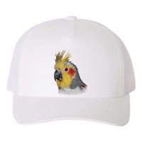 Captivating Cockatiel Portrait Yupoong Adult 5-Panel Trucker Hat