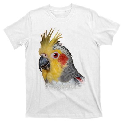 Captivating Cockatiel Portrait T-Shirt