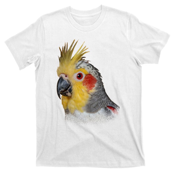 Captivating Cockatiel Portrait T-Shirt