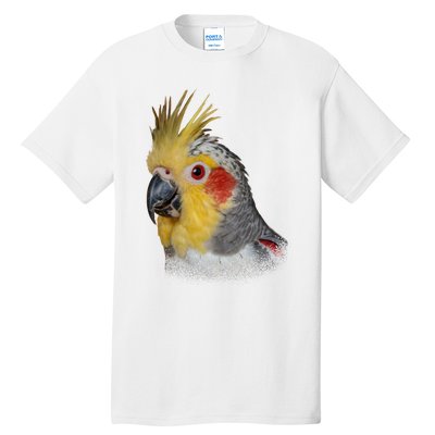 Captivating Cockatiel Portrait Tall T-Shirt