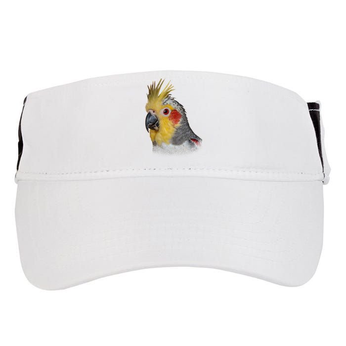 Captivating Cockatiel Portrait Adult Drive Performance Visor