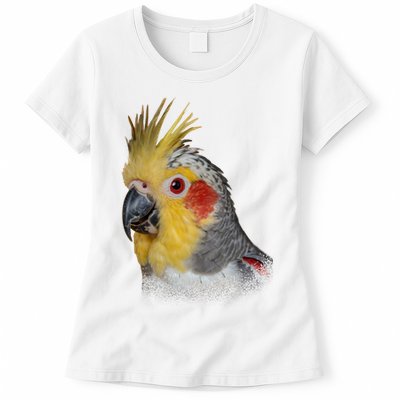Captivating Cockatiel Portrait Womens T-Shirt